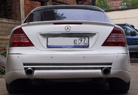 Козырек на заднее стекло «Lorinser» на Mercedes CL-класс C215