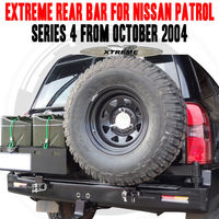 Силовой бампер задний на Nissan Patrol (Safari) Y61 1997-2004