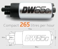 Топливный насос "Deatsch Work" 265л/ч Subaru DW65 (компакт)