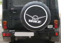 Силовой задний бампер УАЗ 3151, УАЗ Хантер с калиткой под запасное колесо