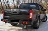 Задний силовой бампер РИФ для Nissan Navara D40 