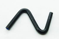 Патрубок водостойкий универсальный Z-образный 24мм черный