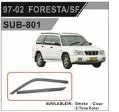Ветровики - дефлекторы окон Subaru Forester SF# 97-02 (TXR Тайвань) 