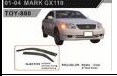  Ветровики - дефлекторы окон Toyota MARK II #X11# 2000-2004 (TXR Тайвань)