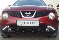 Ходовые огни / туманки в передний бампер Nissan Juke