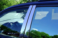Отсечка окон (хром молдинги / накладки на окна) Toyota Land Cruiser Prado 150