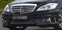 Накладка (губа) на передний бампер Carlsson для Mercedes S-class (W221)
