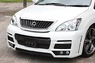 Аэродинамический обвес MzSpeed Luv Line Ver.2 для Toyota Harrier ACU30W