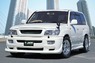 Пороги (обвес) Jaos для Toyota Land Cruiser 100