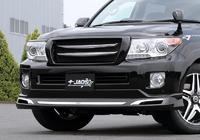 Губа JAOS передняя Toyota Land Cruiser 200 2012-2014г (FRP)