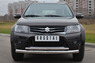 Защита переднего бампера (дуга) двойная Suzuki Grand Vitara 2009+