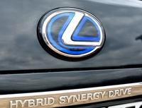 Эмблема Lexus RX 350 / RX 270 / RX 450H / GX 460 2008-2012 синяя