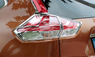 Хром накладки на стопы Nissan X-Trail T32 2014-2016