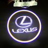 Подсветка в двери - логотип Lexus