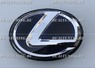 Эмблема Lexus RX350 2012-2015 рестайлинг (синяя)