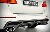 Накладка на задний бампер Mercedes ML W166 "Brabus On-Road"