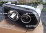 Фары (оптика) Nissan Terrano R50 линза + ангельские глазки (черные)