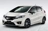 Ветровики - дефлекторы окон "Mugen" на Honda Fit 2014+