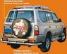 Защита заднего бампера (дуга) Toyota Land Cruiser Prado 90/95 сплошная