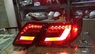 Стопы тюнинг Toyota Camry V40 стиль Lexus (красно-белые)