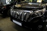 Вставки хром в решетку Toyota Land Cruiser Prado 150 2014 (стиль Бентли - Bentley style)