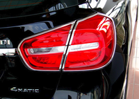 Хромированные накладки на стопы Schatz для Mercedes GLA X156