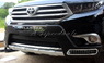 Диффузор переднего и заднего бампера Toyota Highlander 2010-2013
