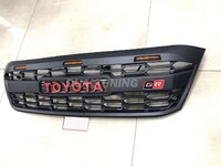 Решетка радиатора тюнинг GR на Toyota Hilux Vigo