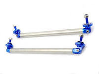 Кронштейн - крепление для обвеса, бампера, спойлера 21,5см (синие)