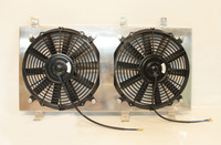 Диффузор алюминиевый с вентиляторами Nissan S14/15