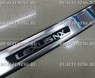 Накладка на задний бампер Lexus NX ZGZ10 (метал)