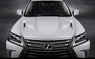 Капот Lexus LX570 2015-2018 (карбон)