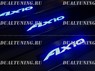 Накладки на пороги с подсветкой (метал) Toyota Corolla Axio 140/160