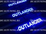 Накладки на пороги с подсветкой (метал) Mitsubishi Outlander 2008-2013