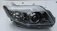 Оптика (фары) Toyota Corolla Axio / Fielder 141 с линзой (черные)