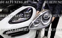 Фары (оптика) Porsche Cayenne 2011-2014 в стиле 2019