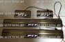 Накладки на пороги с подсветкой (метал) Honda Fit 2008-2011