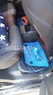 Коврики экокожа 3D вставки EVA (комплект 4шт) Subaru Levorg (синие-синие)