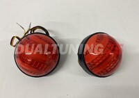 Катафоты LED тюнинг дополнительные стопы фонари в бампер Nissan X-trail T30 T31 2004-2013