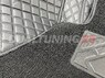 Коврики экокожа 3D вставки ворс (комплект 4шт) салон Toyota Crown S200