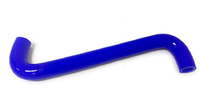 Патрубок водостойкий универсальный S-образный 24мм синий