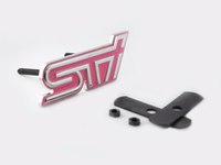 Шильд - эмблема в решетку Subaru "Sti"