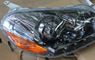 Оптика (фары) светодиодные Toyota Mark 2 JZX110 2001 линза темный хром