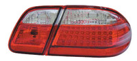 Стопы диодные Mercedes W210 1999-2002 красные