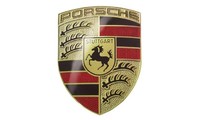 Металлическая эмблема Porsche