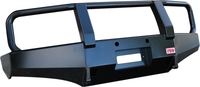 Передний силовой бампер РИФ для Nissan Navara D40 