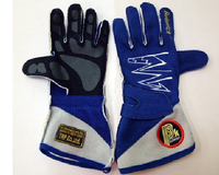 Перчатки спортивные омологированные Beltenick синие размер M