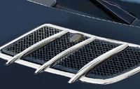 Хромированные накладки на капот Schatz для Mercedes SLK R171