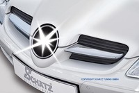 Хромированные накладки на решетку радиатора Schatz для Mercedes SLK R171