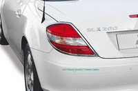 Хромированные накладки на стопы Schatz для Mercedes SLK R171